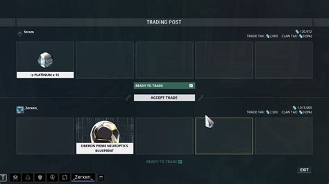 Warframe Trading Guide .
